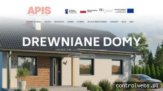 APIS dom drewniany w systemie szkieletowym