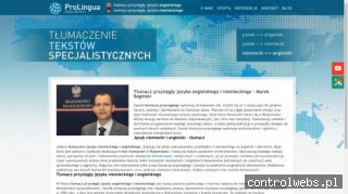 PRO LINGUA tłumaczenie tekstów medycznych