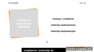 SUPERMACH Zgrzewarka folii