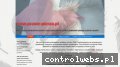 Screenshot strony pranie-pierza.pl