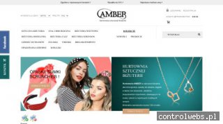 Amber - sztuczna biżuteria