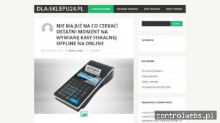 Kasy fiskalne, porady dla podatników - Dla-sklepu.24.pl