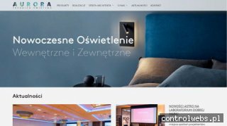 AURORA lampy łazienkowe sufitowe
