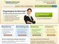 Screenshot strony www.serwiskonferencji.pl