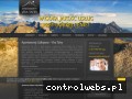 Screenshot strony e-apartamentyzakopane.pl