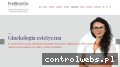 Screenshot strony klinikapromedion.pl