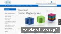 Screenshot strony www.euromagnesy.pl