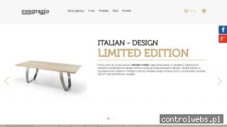 CONGRAZIO włoskie meble drewniane