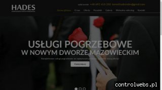 HADES trumny nowy dwór mazowiecki