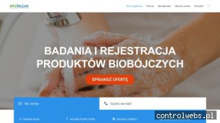 Badanie wody - ekolabos.pl