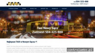Taxi w Nowym Sączu - cab-taxinowysacz.pl