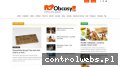 Screenshot strony obcasy.pl