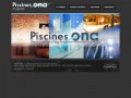 Screenshot strony www.piscinesona.pl