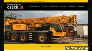 ZOFIA OSĘKA dźwigi samochodowe