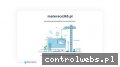 Screenshot strony materace365.pl