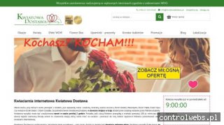 dostawa kwiatów - kwiatowadostawa.pl