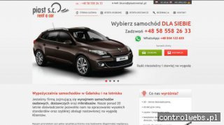 Piast S.C. - Wypożyczalnia Samochodów Gdańsk Lotnisko