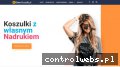 Screenshot strony extra-koszulki.pl