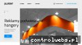 Screenshot strony www.alu-tent.pl