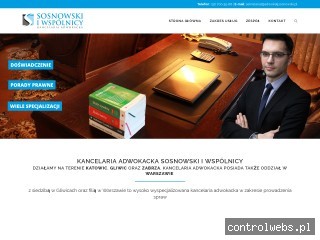Dobry adwokat Gliwice - sosnowskiiwspolnicy.pl