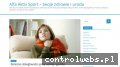 Screenshot strony alfa-aktiv-sport.pl