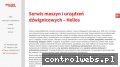 Screenshot strony helios-serwis.pl
