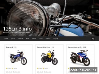 Motocykle o pojemności 125 cm3