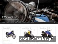 Screenshot strony www.125cm3.info