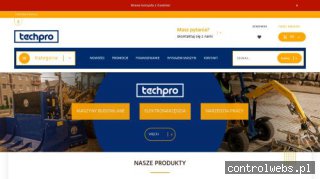 Techpro maszyny budowlane