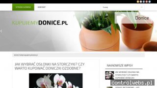 Donice na taras - kupujemydonice.pl