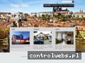 Screenshot strony praganoclegionline.pl