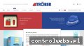Screenshot strony www.troeber.com