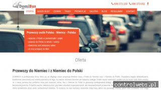 Przewóz osób - domibus.pl