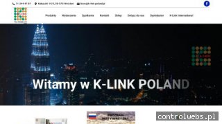 K-LINK POLAND preparaty oczyszczające wrocław