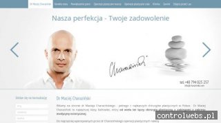 Chirurg plastyczny Dr Maciej Charaziński