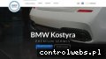 Screenshot strony www.bmwkostyra.pl