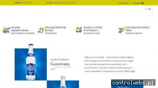 Woda źródlana Iwoniczanka