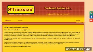 STEFANIAK producent kotłów z podajnikiem