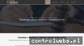Screenshot strony adwokatkuras.pl