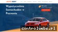 Screenshot strony auto-rent.eu