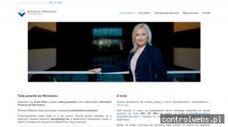 Kancelaria Prawna we Wrocławiu - Anna Klisz