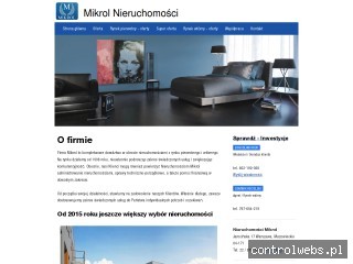 MIKROL pośrednictwo w obrocie nieruchomościami warszawa