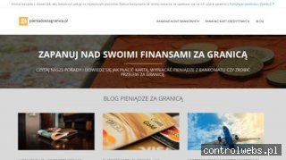 Blog o płaceniu za granicą