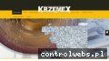 Screenshot strony www.krzemex.pl
