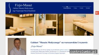 FIZJO- MASAŻ Masaż szwedzki warszawa Ursynów
