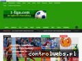 Screenshot strony 1-liga.com