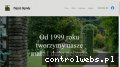 Screenshot strony pejzazogrody.pl