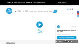 Trampoliny fitness Fit and Jump