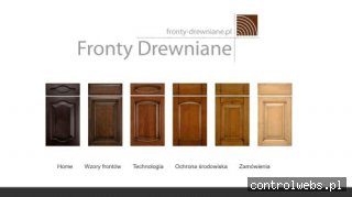 Fronty drewniane
