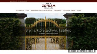 ZOFKAM ogrodzenia kute Szczecin